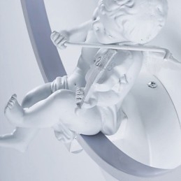 Vägglampa Modern Creative Personality Lampa Designer Ängel Dekorationslampa Aluminium Integrerad Korridor Vägglampa