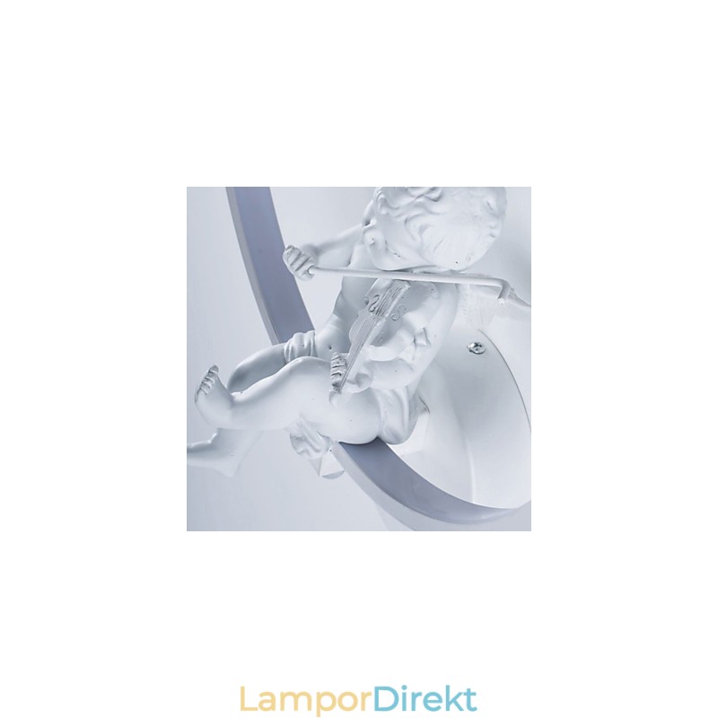 Vägglampa Modern Creative Personality Lampa Designer Ängel Dekorationslampa Aluminium Integrerad Korridor Vägglampa