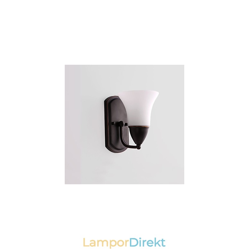 Rustik Lodge Black Oxide Finish Funktion För Ögonskydd Ambient Light Wall Sconces Wall Light