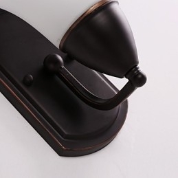 Rustik Lodge Black Oxide Finish Funktion För Ögonskydd Ambient Light Wall Sconces Wall Light