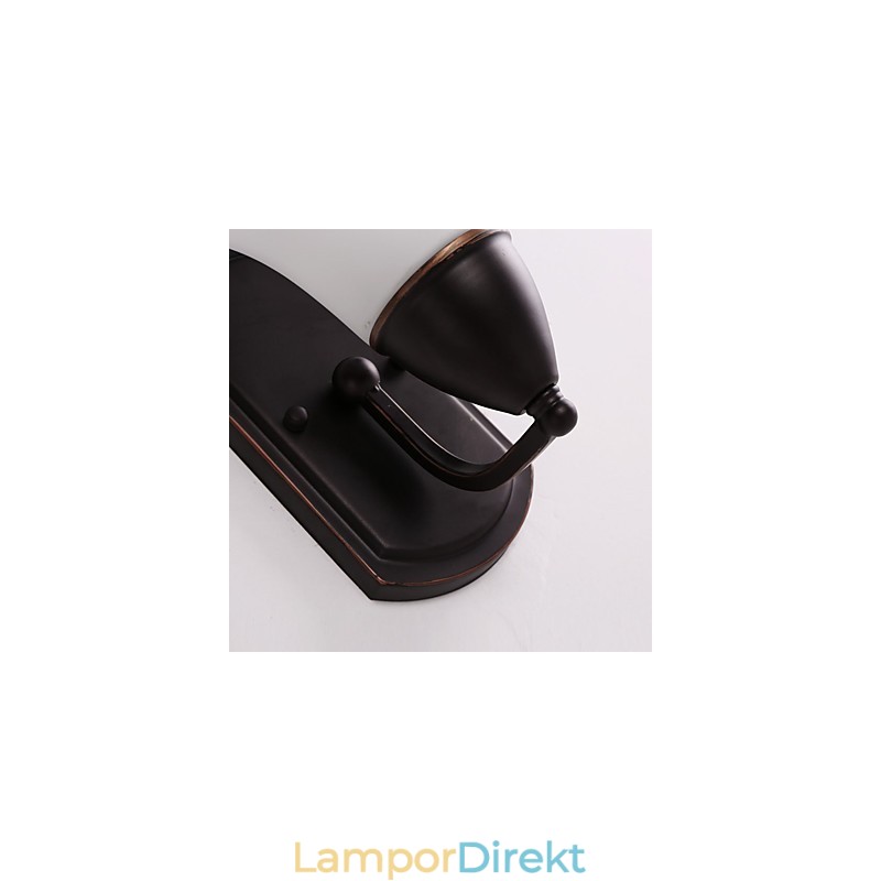 Rustik Lodge Black Oxide Finish Funktion För Ögonskydd Ambient Light Wall Sconces Wall Light