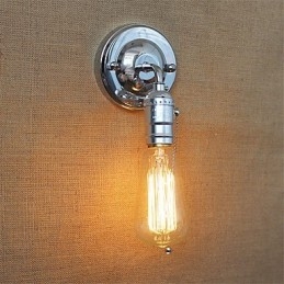 Retro Loft Edison Vägglampa Sovrum Vägglampor För Hem Upp Ned Rustik Industriell Enkelhuvud Korridor Vardagsrum Mini Dekor Vägg