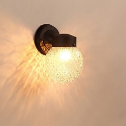 Vägglampa Modern Contemporary Black Oxide Finish Feature För Mini Style Ambient Light Wall Sconces