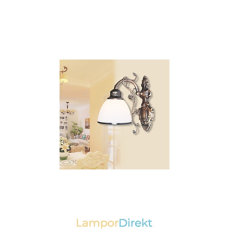 Enkel Amerikansk Vägglampa Sänglampa Vardagsrum Dekorativ Lampa Smidesjärn Europeisk Stil Kreativ Vägglampa