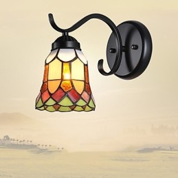 Rustik Lodge Målningsfunktion För Downlight Vägglampor Vägglampa