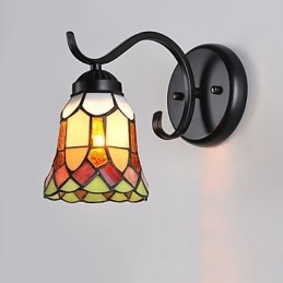 Rustik Lodge Målningsfunktion För Downlight Vägglampor Vägglampa