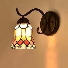 Rustik Lodge Målningsfunktion För Downlight Vägglampor Vägglampa