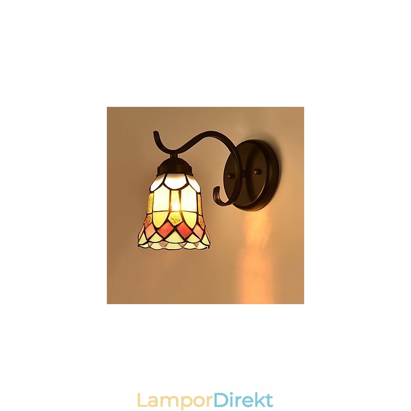 Rustik Lodge Målningsfunktion För Downlight Vägglampor Vägglampa