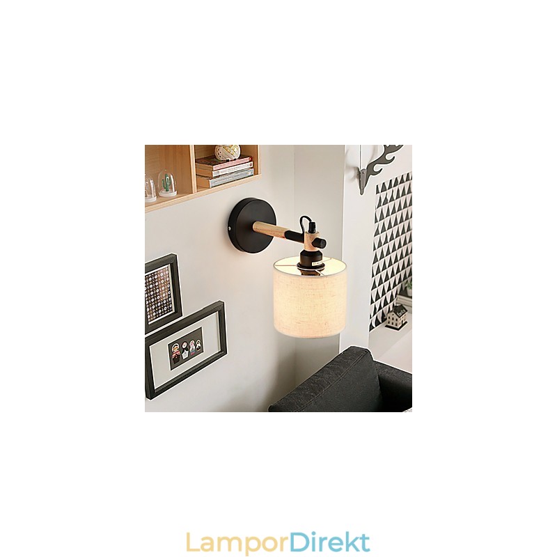 Tyg Vägglampa Modern Contemporary Feature Ambient Light Wall Sconces