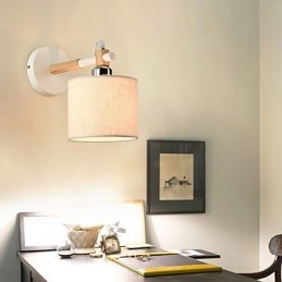Tyg Vägglampa Modern Contemporary Feature Ambient Light Wall Sconces
