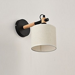 Tyg Vägglampa Modern Contemporary Feature Ambient Light Wall Sconces