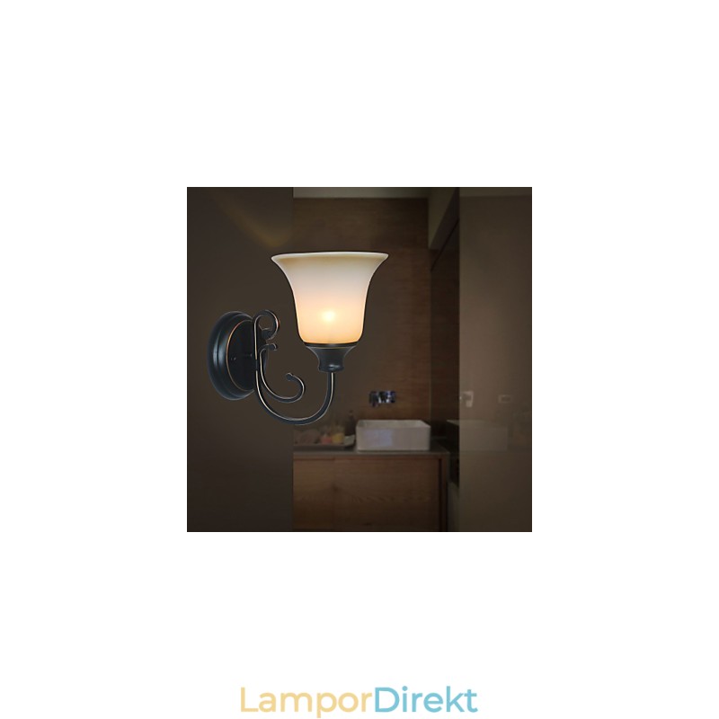 Antik Vägglampa Sänglampa Sovrumslampa Korridor Trappa Vägglampa Retro Vardagsrums Vägglampa