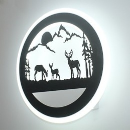 Sänglampan Vägglampa Lampa Sovrum Vardagsrumsbelysning Modern Minimalistisk Kreativ Korridor Akryllampa