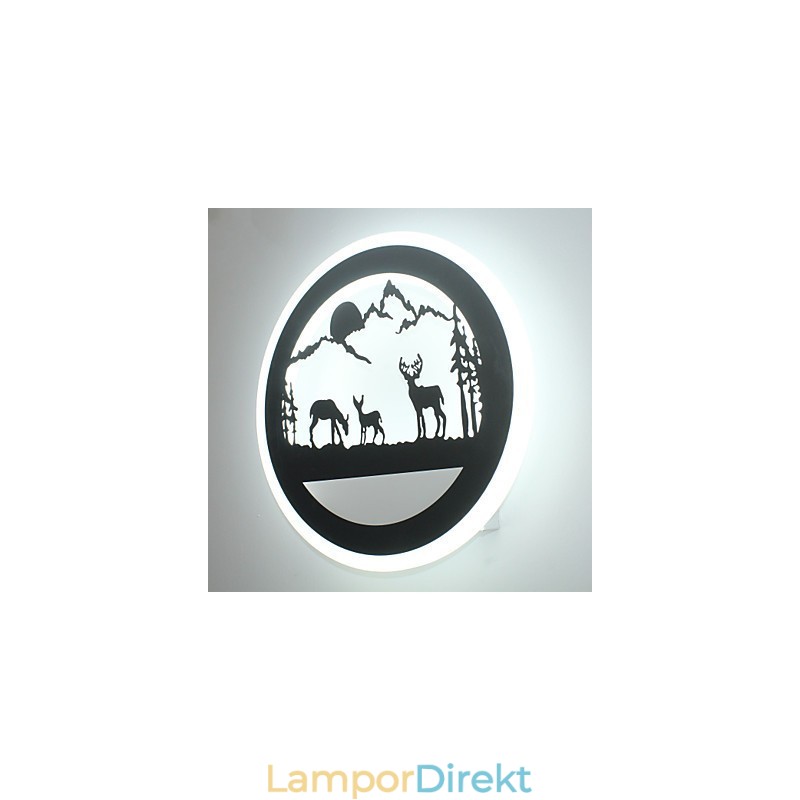 Sänglampan Vägglampa Lampa Sovrum Vardagsrumsbelysning Modern Minimalistisk Kreativ Korridor Akryllampa