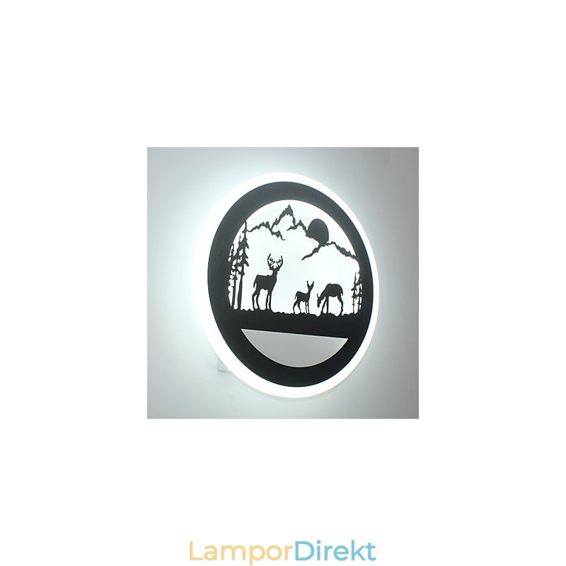 Sänglampan Vägglampa Lampa Sovrum Vardagsrumsbelysning Modern Minimalistisk Kreativ Korridor Akryllampa