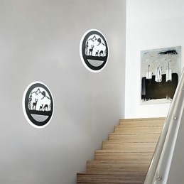 Sänglampan Vägglampa Lampa Sovrum Vardagsrumsbelysning Modern Minimalistisk Kreativ Korridor Akryllampa