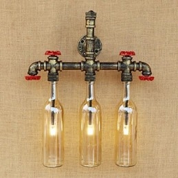 Vintage Country Antik Brons Feature Ambient Light Wall Sconces Wall Light
