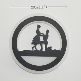 Sängbordsdekorationslampa Sovrum Kreativt Vardagsrum Ljus Korridorlampa Modern Minimalistisk Vägglampa