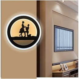 Sängbordsdekorationslampa Sovrum Kreativt Vardagsrum Ljus Korridorlampa Modern Minimalistisk Vägglampa