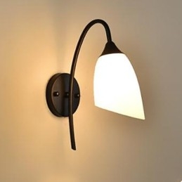 Svart American Simple Sovrumslampa Fishing Sänglampa
