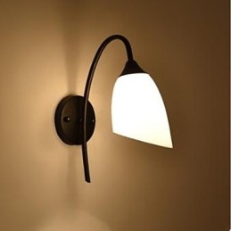 Svart American Simple Sovrumslampa Fishing Sänglampa