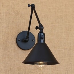 Country Retro Målningsfunktion För Mini Style Swing Arm Ögonskydd Downlight Swing Arm Lights