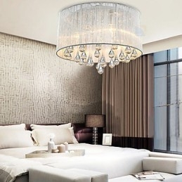 Taklampa Modern Crystal 4 Lampor