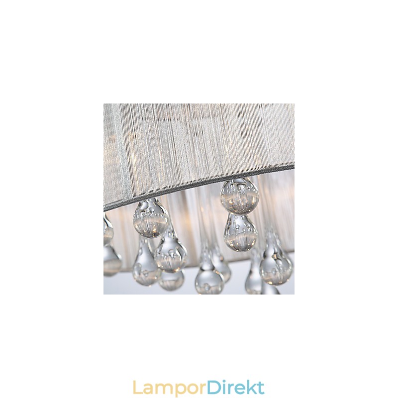 Taklampa Modern Crystal 4 Lampor