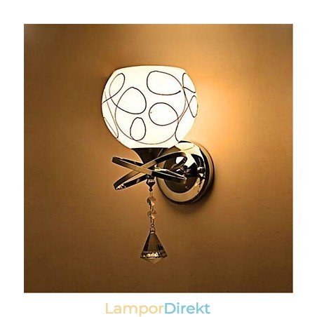 Hotell Sovrum Sänglampa Modern Mnimalistisk Glas Vägglampa Hotell Sovrum Sänglampa Modern Mnimalistisk Glas Vägglampa