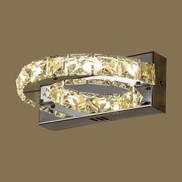 Integrerad Modern Samtida Målningsfunktion För Crystal Ambient Light Wall Sconces Wall Light
