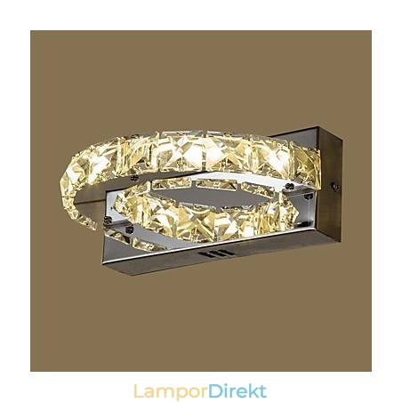 Integrerad Modern Samtida Målningsfunktion För Crystal Ambient Light Wall Sconces Wall Light Integrerad Modern Samtida Målningsfunktion För Crystal Ambient Light Wall Sconces Wall Light