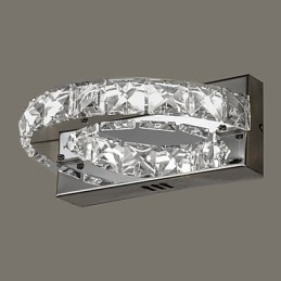 Integrerad Modern Samtida Målningsfunktion För Crystal Ambient Light Wall Sconces Wall Light