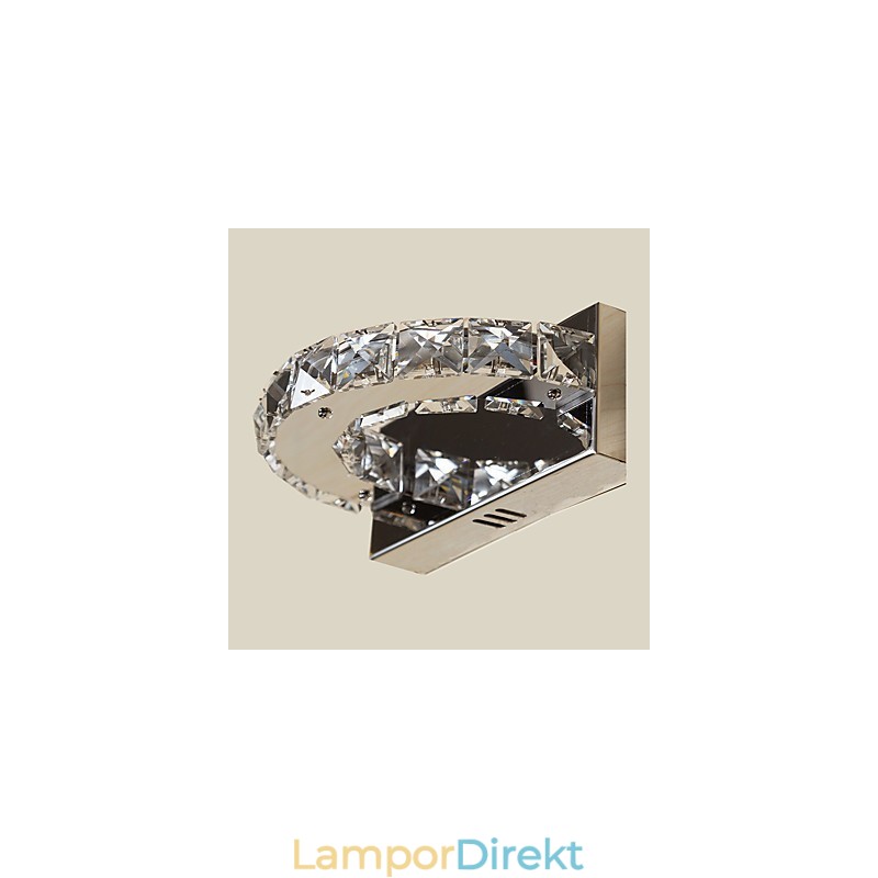 Integrerad Modern Samtida Målningsfunktion För Crystal Ambient Light Wall Sconces Wall Light
