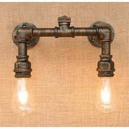 Rustik Lodge Country Painting Feature För Ambient Light Wall Sconces Wall Light