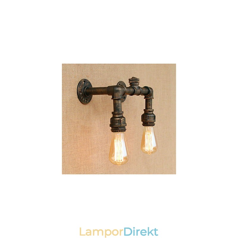 Rustik Lodge Country Painting Feature För Ambient Light Wall Sconces Wall Light