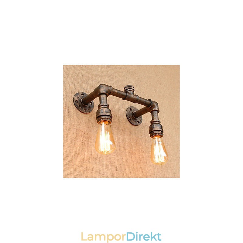 Rustik Lodge Country Painting Feature För Ambient Light Wall Sconces Wall Light