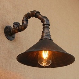 Rustik Lodge Country Black Oxide Finish Feature För Ambient Light Wall Sconces