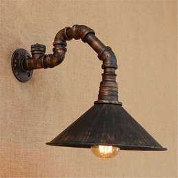 Rustik Lodge Country Black Oxide Finish Feature För Ambient Light Wall Sconces