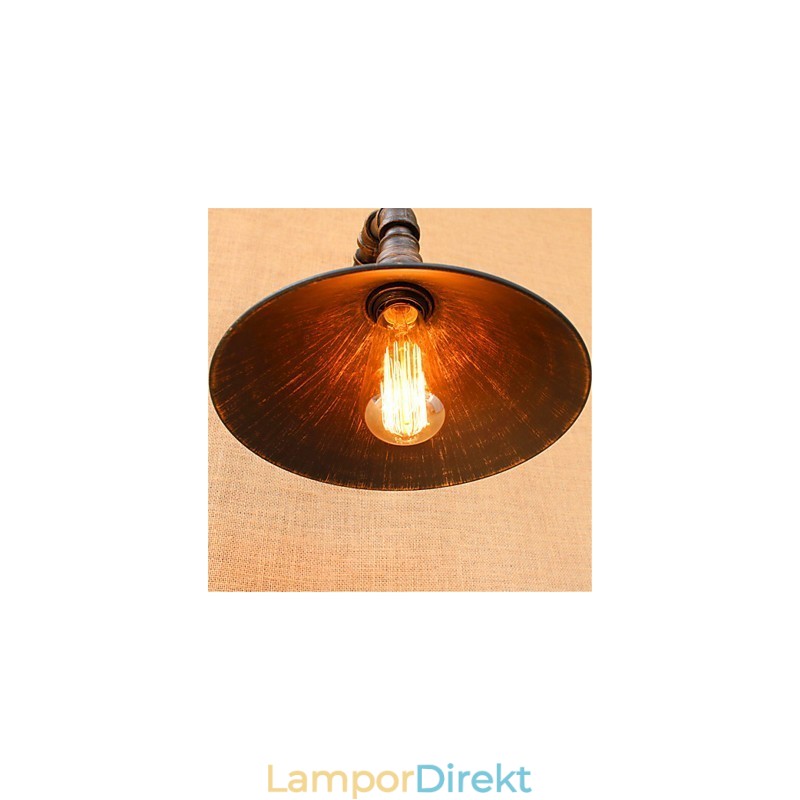 Rustik Lodge Country Black Oxide Finish Feature För Ambient Light Wall Sconces