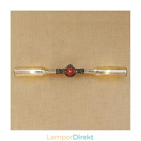 Retro American Village Creative Industry Wind Designer Vattenflaska Vägglampa Vägglampa Amber Retro American Village Creative Industry Wind Designer Vattenflaska Vägglampa Vägglampa Amber