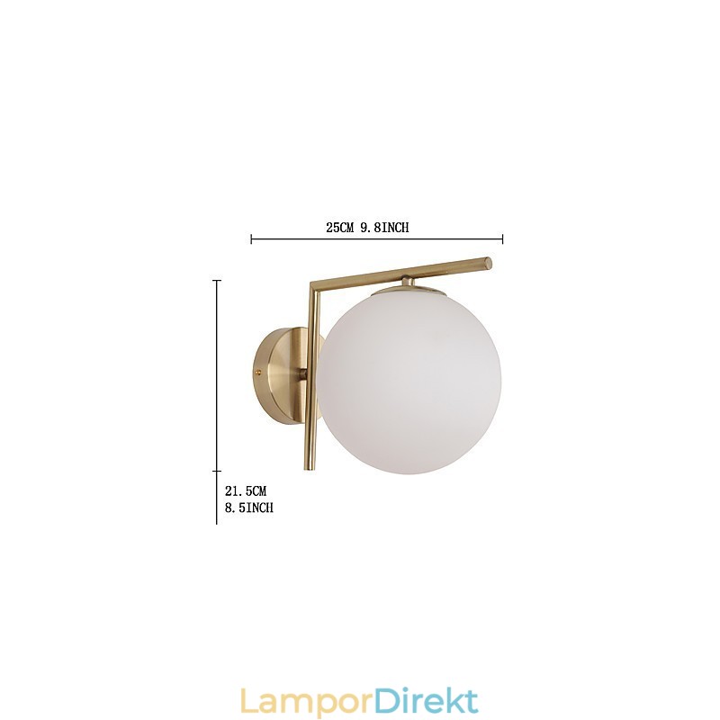 Modern Och Modern Galvaniserad Funktion För Arc Uplight Wall Sconces Wall Light