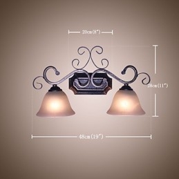 Rustik Lodge Traditionell Klassisk Andra Funktion För Mini Style Downlight Vägglampor Vägglampa
