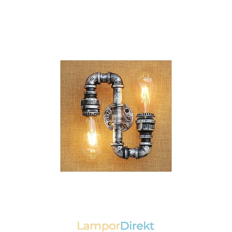 Country Retro Målningsfunktion För Svängarm Ambient Light Wall Sconces Wall Light