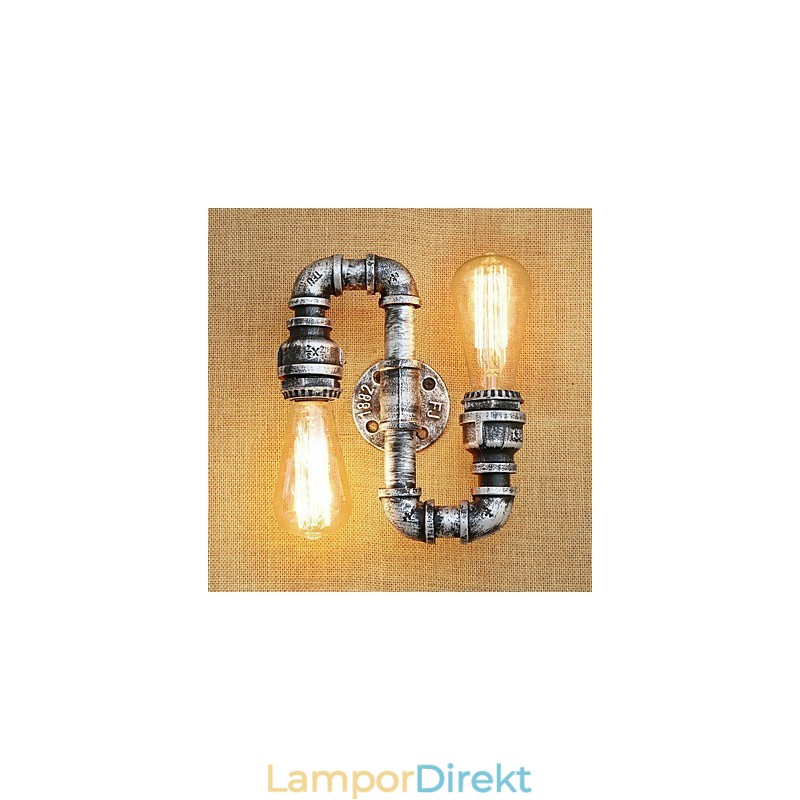 Country Retro Målningsfunktion För Svängarm Ambient Light Wall Sconces Wall Light