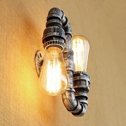 Country Retro Målningsfunktion För Svängarm Ambient Light Wall Sconces Wall Light