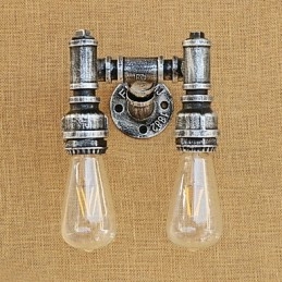 Country Retro Målningsfunktion För Svängarm Ambient Light Wall Sconces Wall Light
