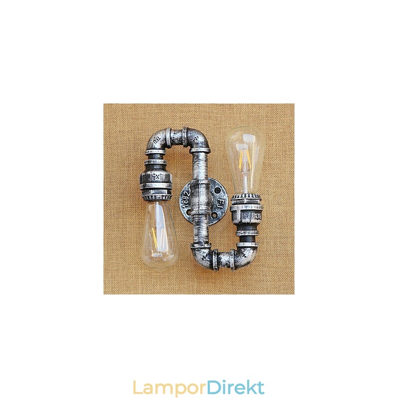 Country Retro Målningsfunktion För Svängarm Ambient Light Wall Sconces Wall Light