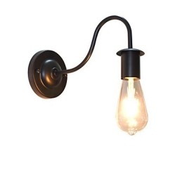Rustic Lodge Traditionell Klassisk Målningsfunktion För Downlight Vägglampor Vägglampa