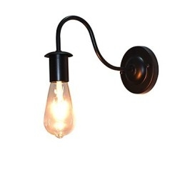 Rustic Lodge Traditionell Klassisk Målningsfunktion För Downlight Vägglampor Vägglampa
