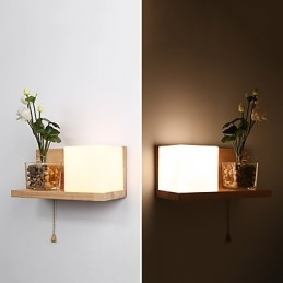 Modern Och Modern Svartoxidfinishfunktion För Ögonskydd Ambient Light Wall Sconces Wall Light